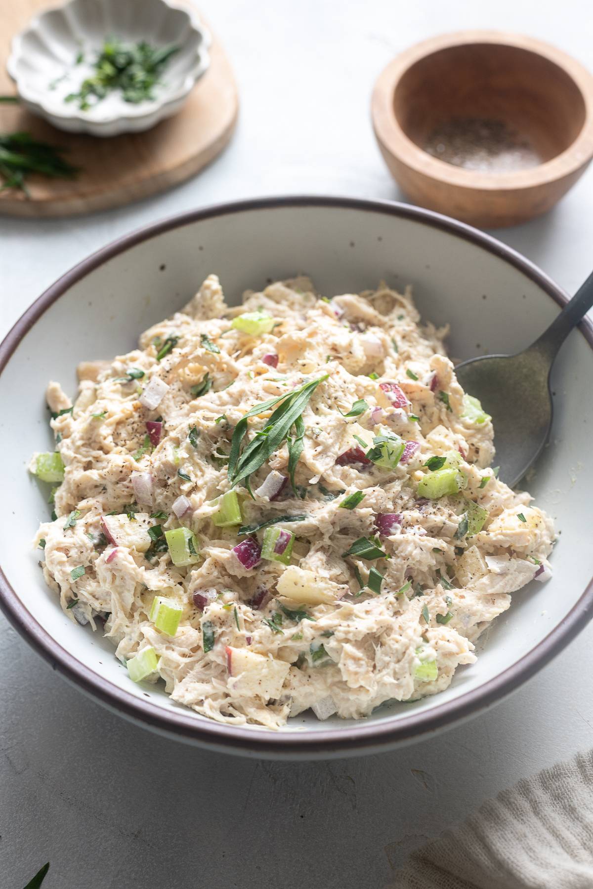 Tarragon chicken salad