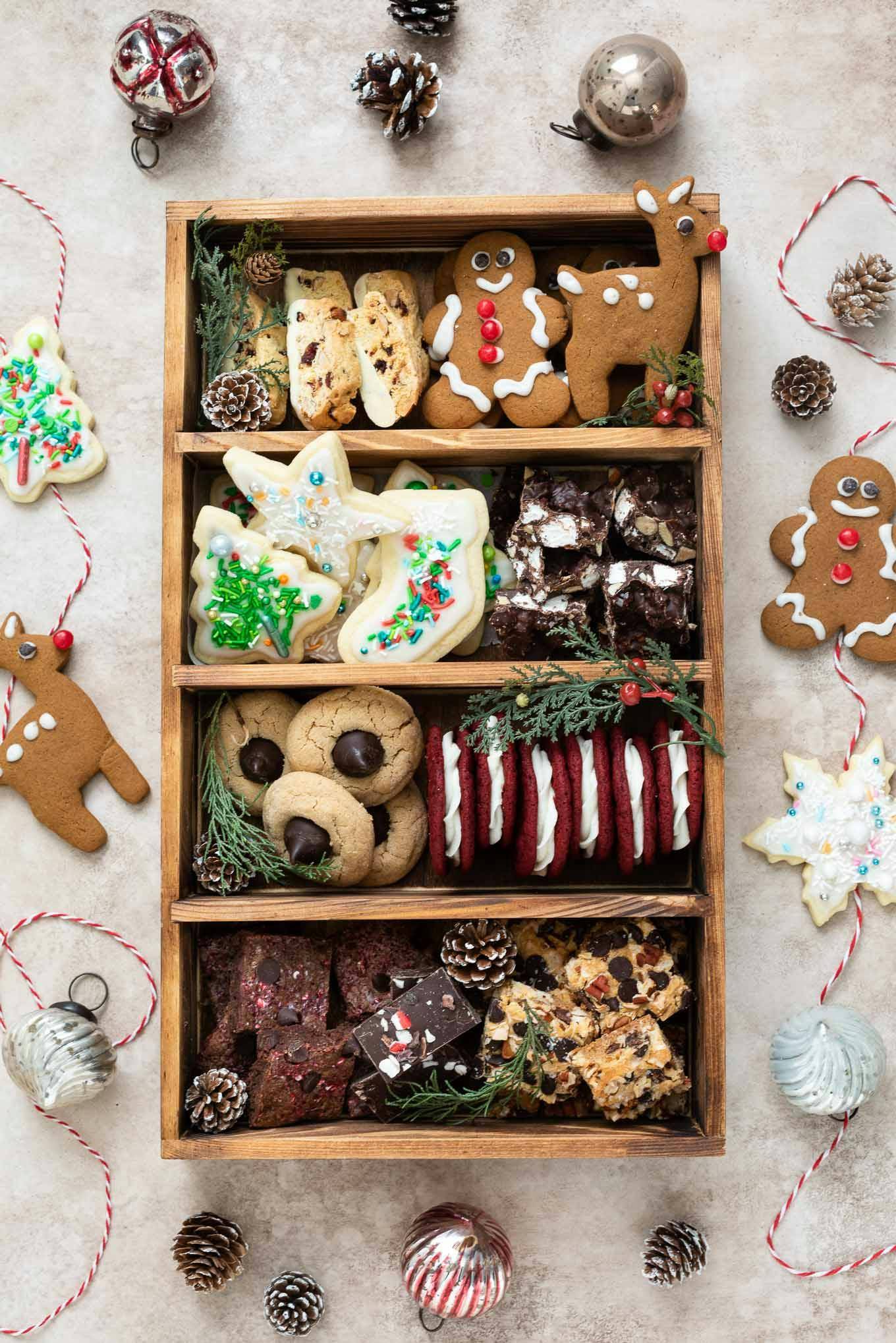 Christmas cookie box