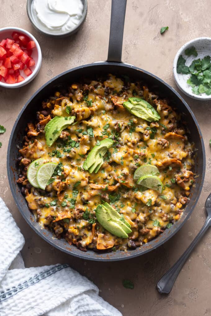 Ground Beef Enchilada Casserole