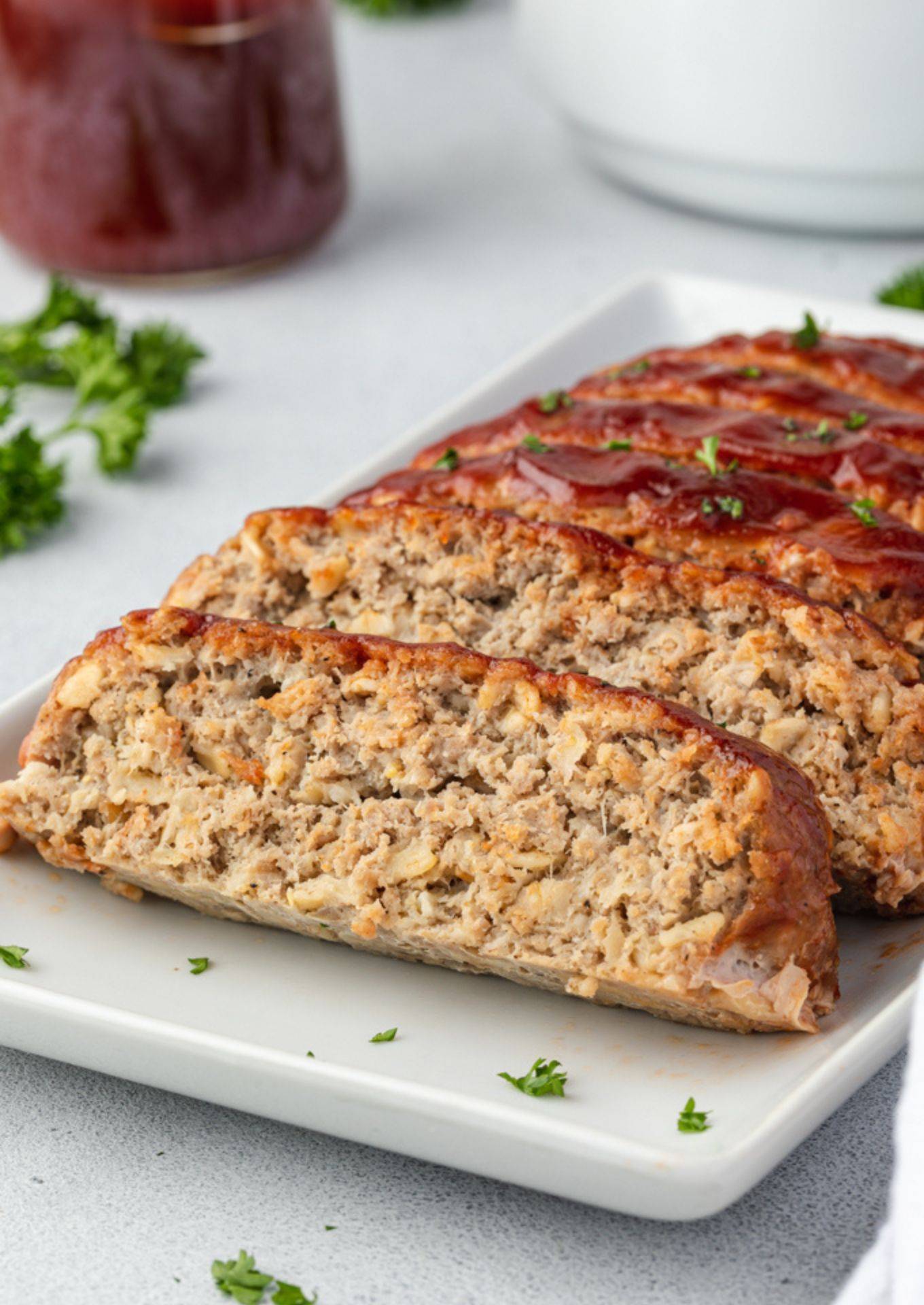 BBQ turkey meatloaf