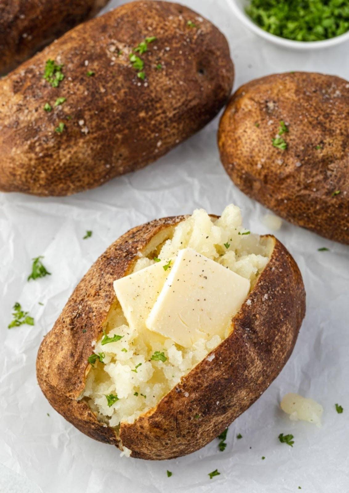 Air Fryer Baked Potato