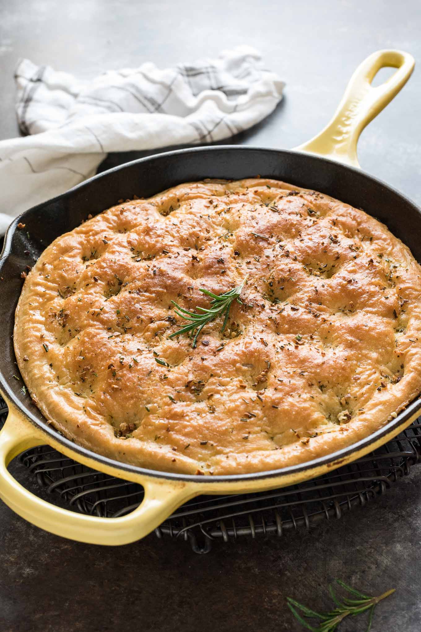 Rosemary focaccia bread