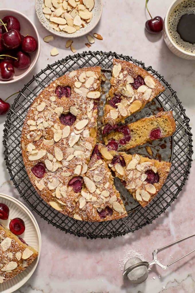 Cherry Almond Cake