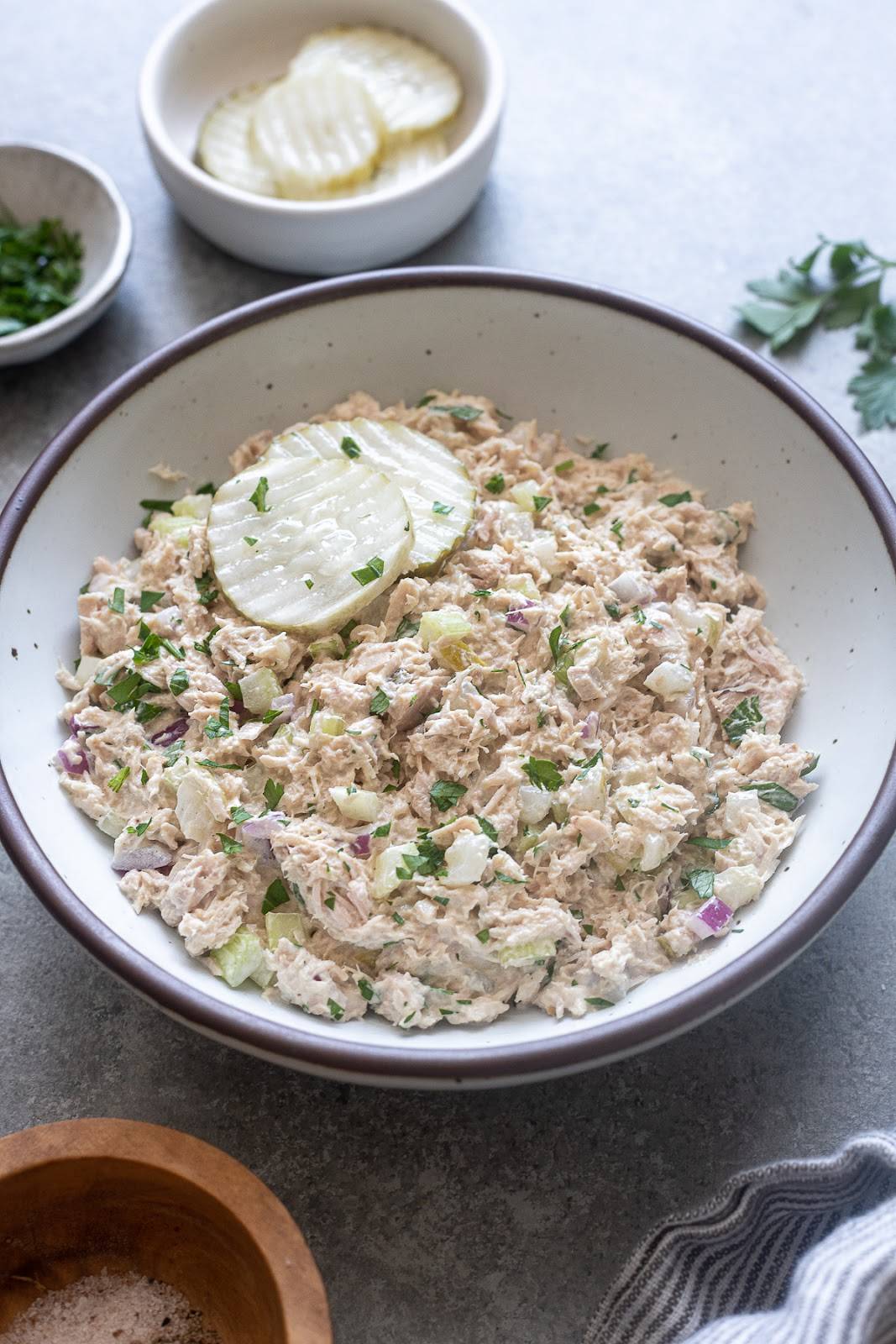 Dill Pickle Tuna Salad