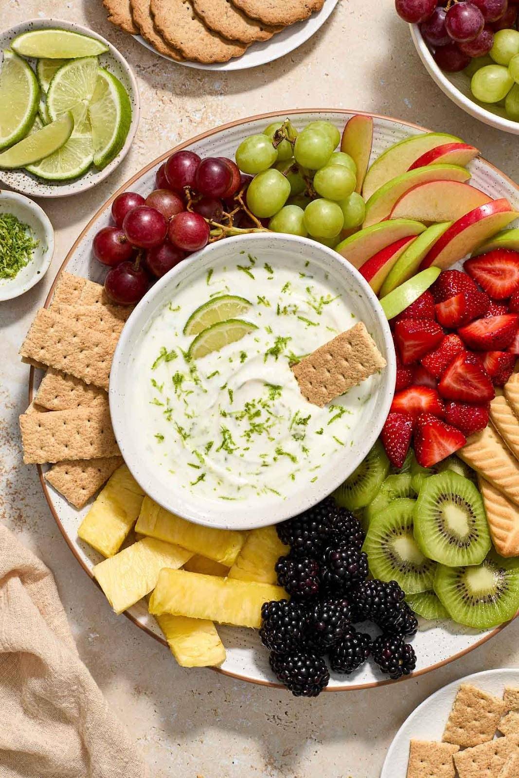 Key Lime Greek Yogurt Dip