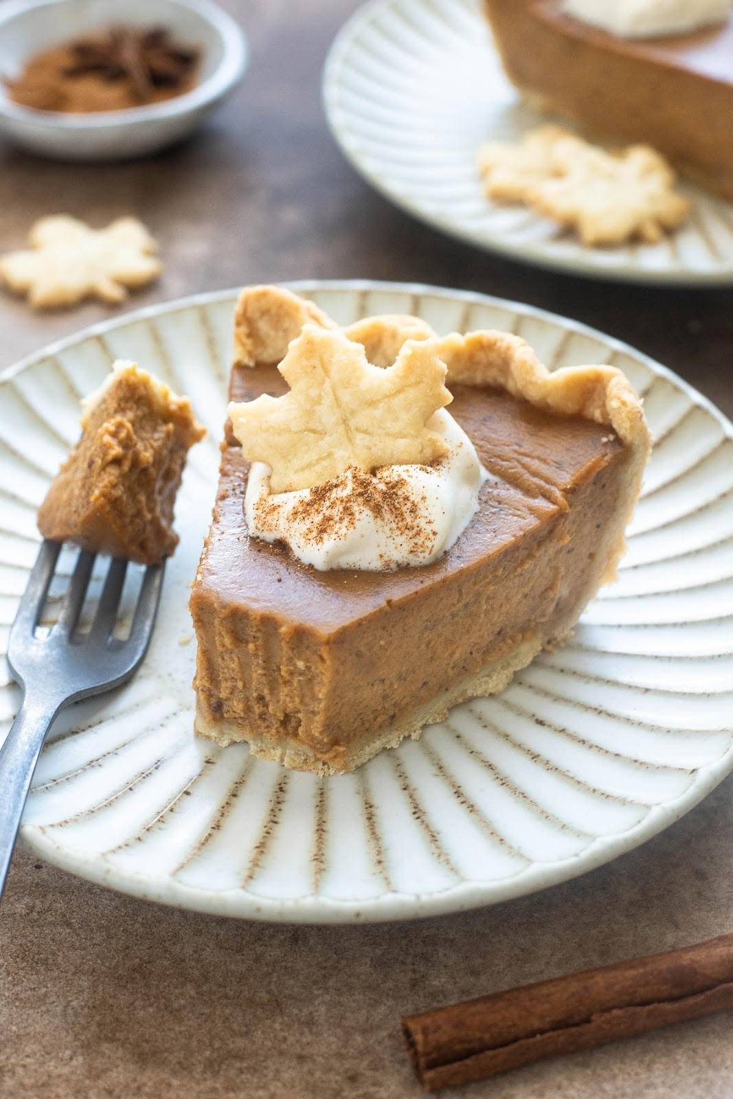 Chai Spiced Pumpkin Pie