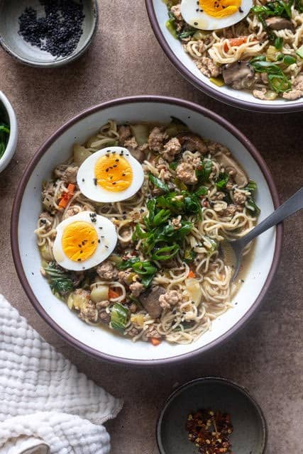 Ground Pork Ramen