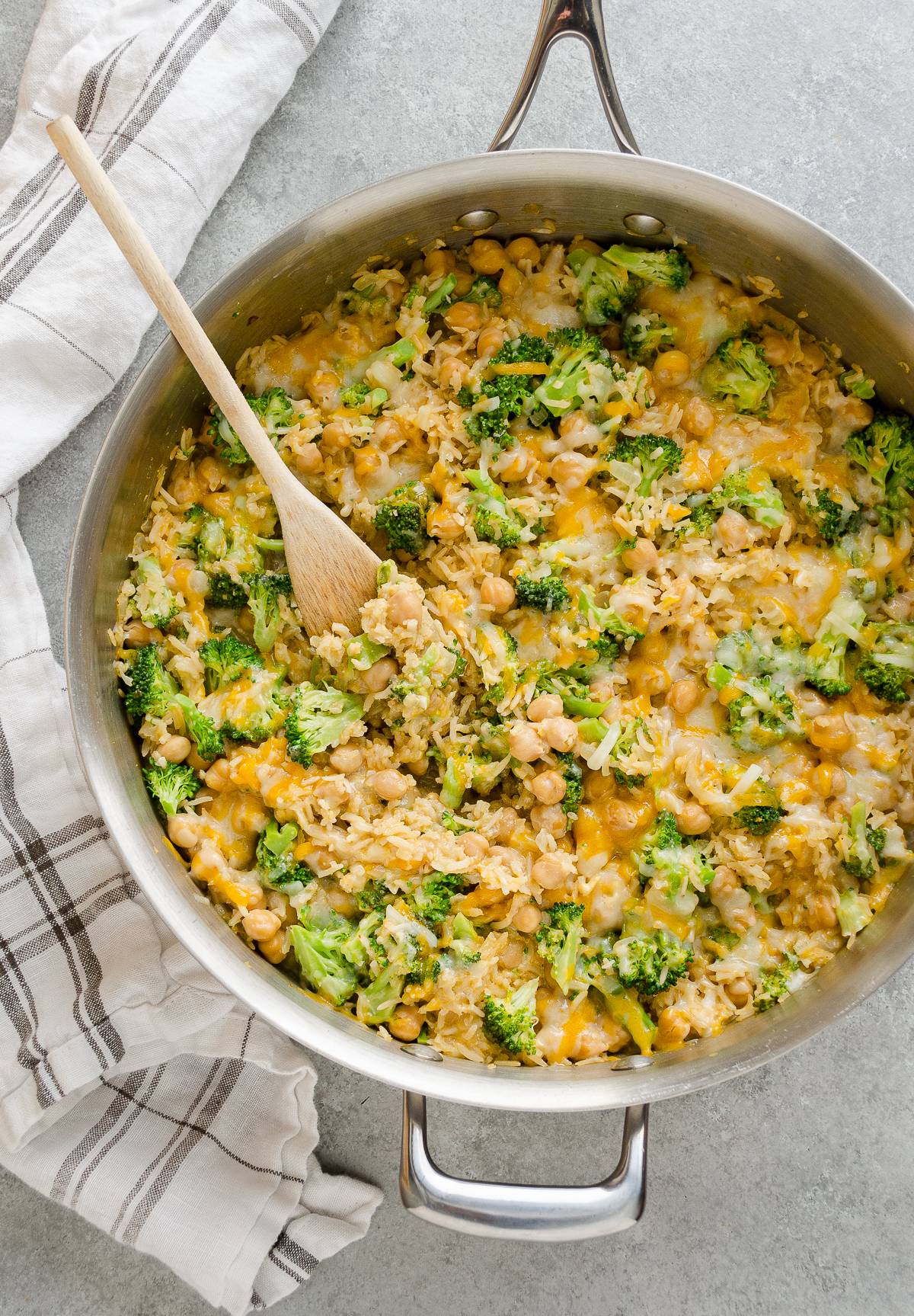 Broccoli Chickpea Casserole