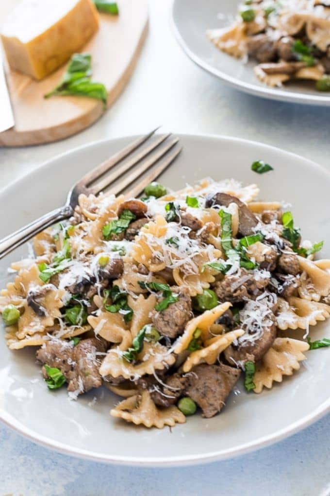 One Pot Italian Sausage Pasta