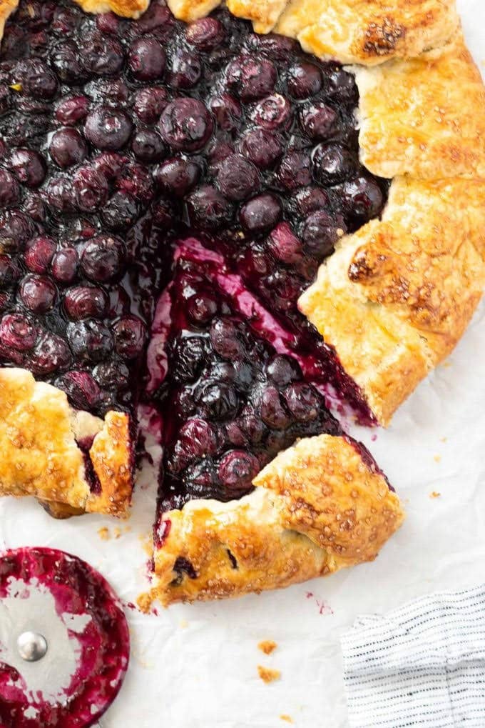 Blueberry Galette