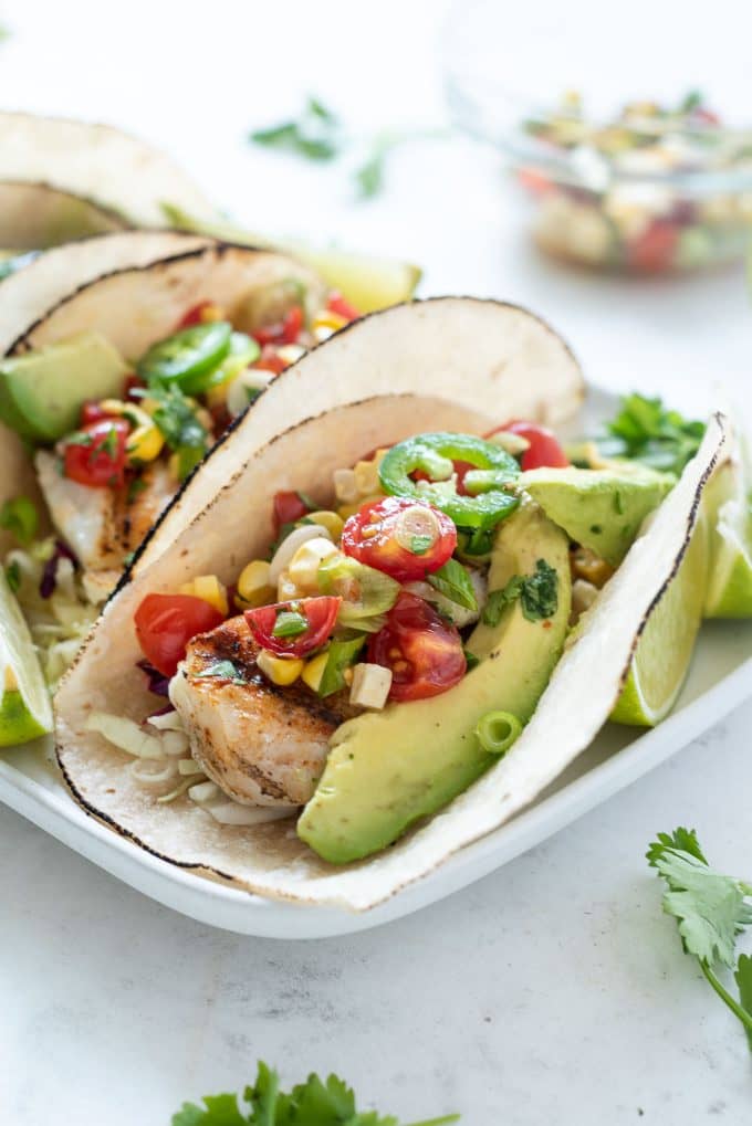 Grilled Fish Tacos