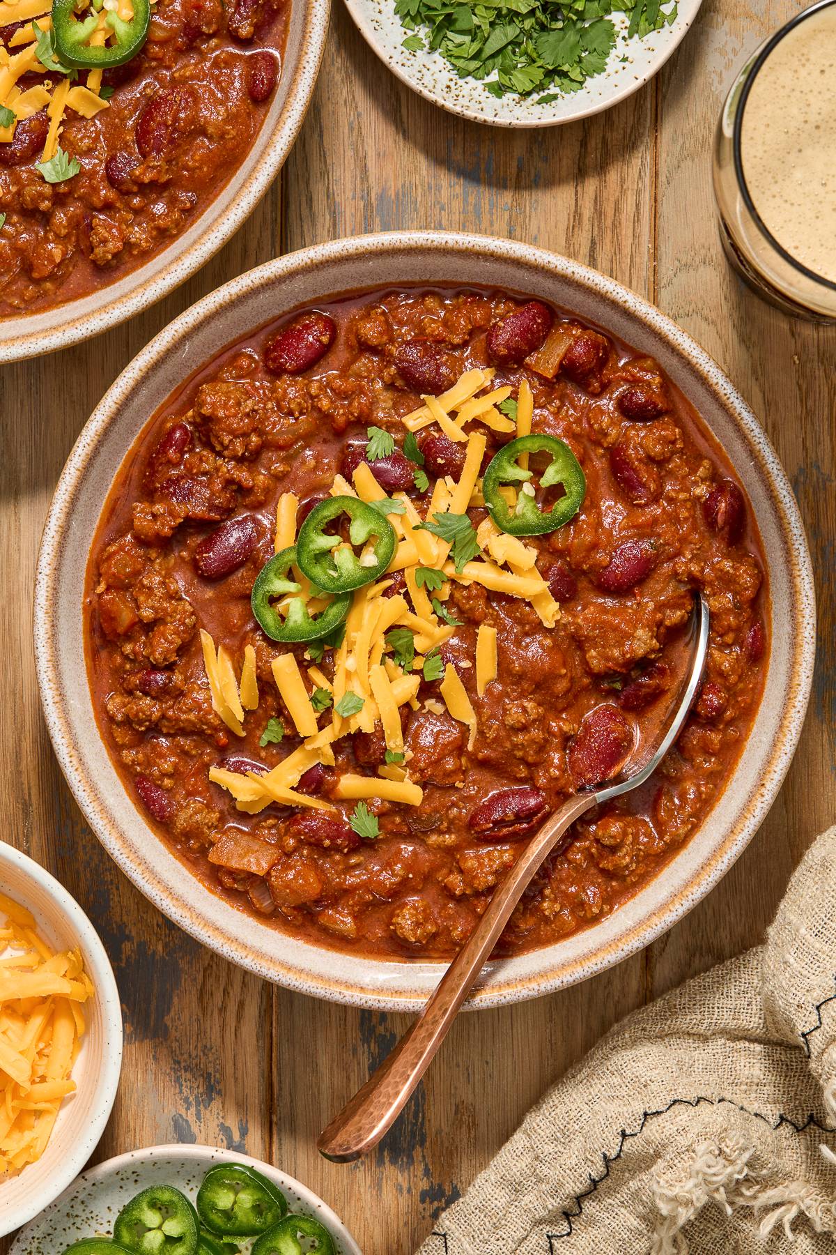 Guinness beef chili