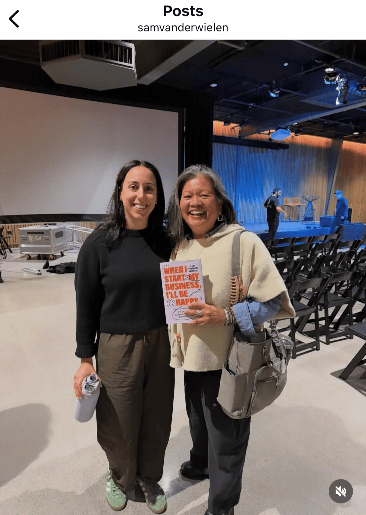 Sam Vander Wielen & Me at The One Thing Summit