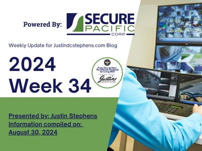 Week 34 update from Justin Stephens