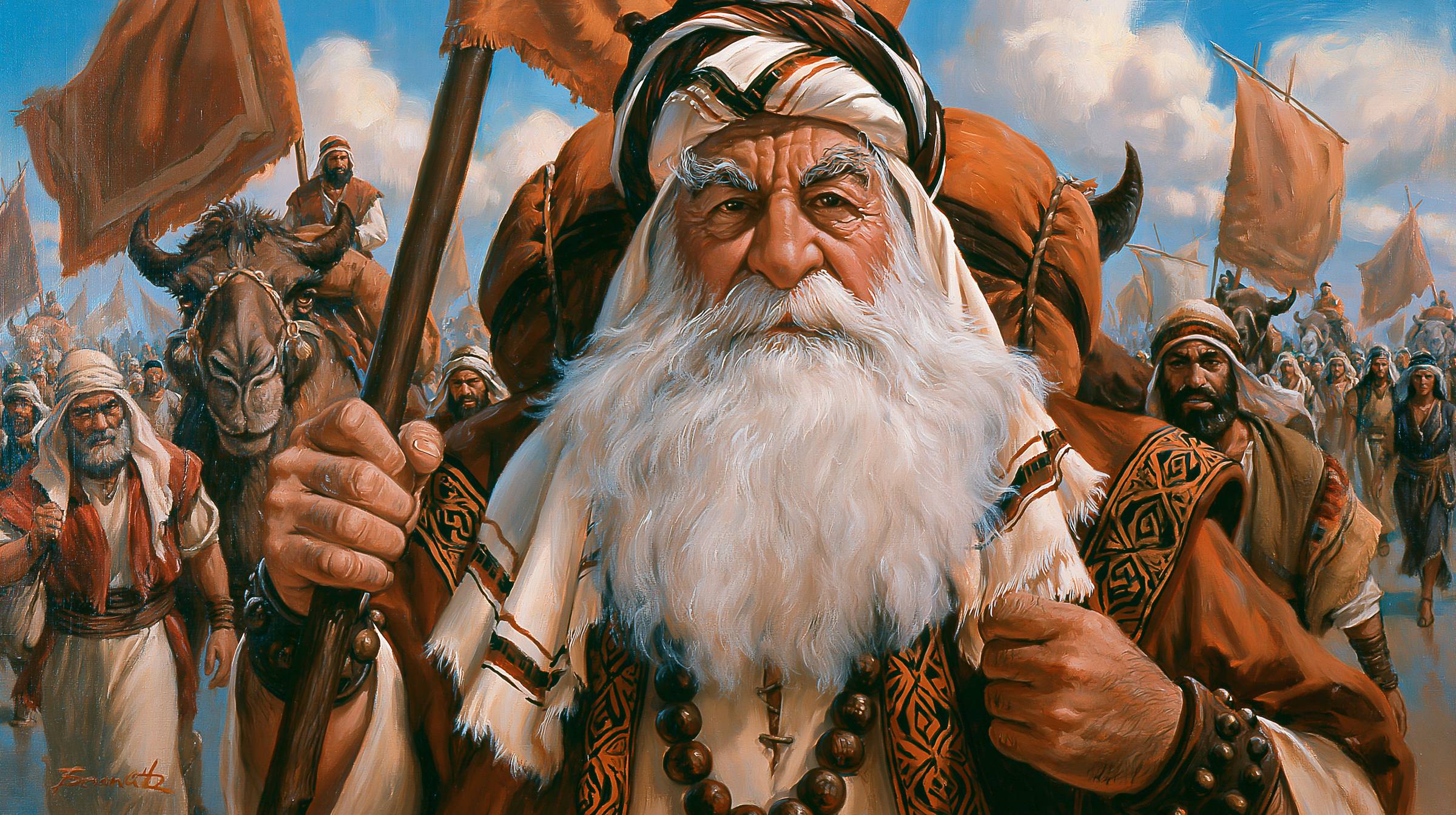 Ezra Leading Returnees to Jerusalem