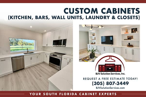 BJV Solutions, custom cabinets