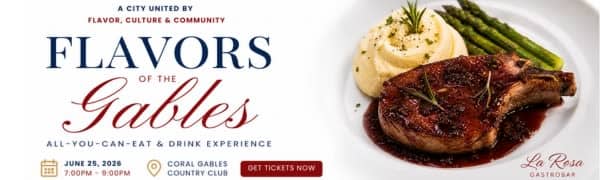 ad for flavors of the gables 