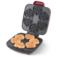 Heart shaped waffle maker