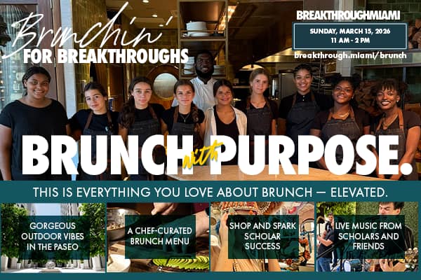 Breakthrough Miami, Brunch with Purpose