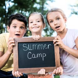Kids at summer camp