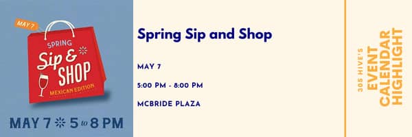 Spring Sip & Shop