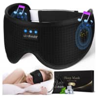 Sleep Headphones Sleep Mask with Bluetooth Headphones