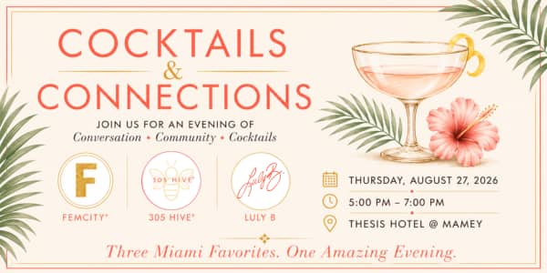 Cocktails & Connections event info
