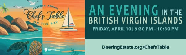 Deering Estates, Chef's Table, British Virgin Islands