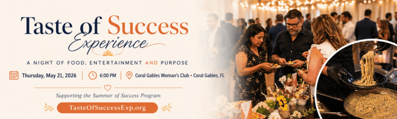 Taste of Success Experience event info