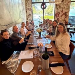 Women having lunch in Miami