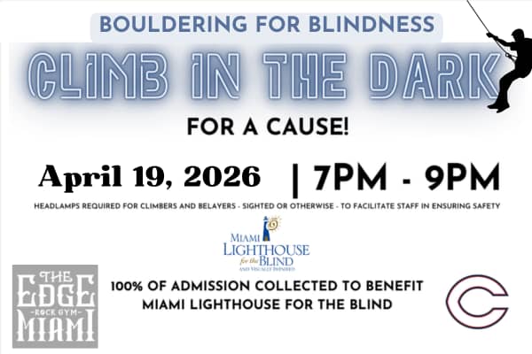 Bouldering for Blindness