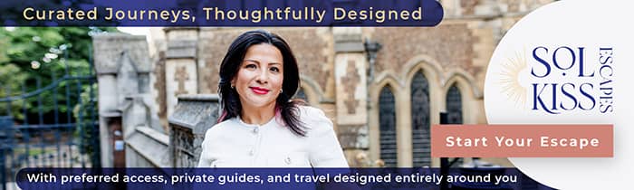 Sol Escapes Travel Agent ad featuring Sulkes