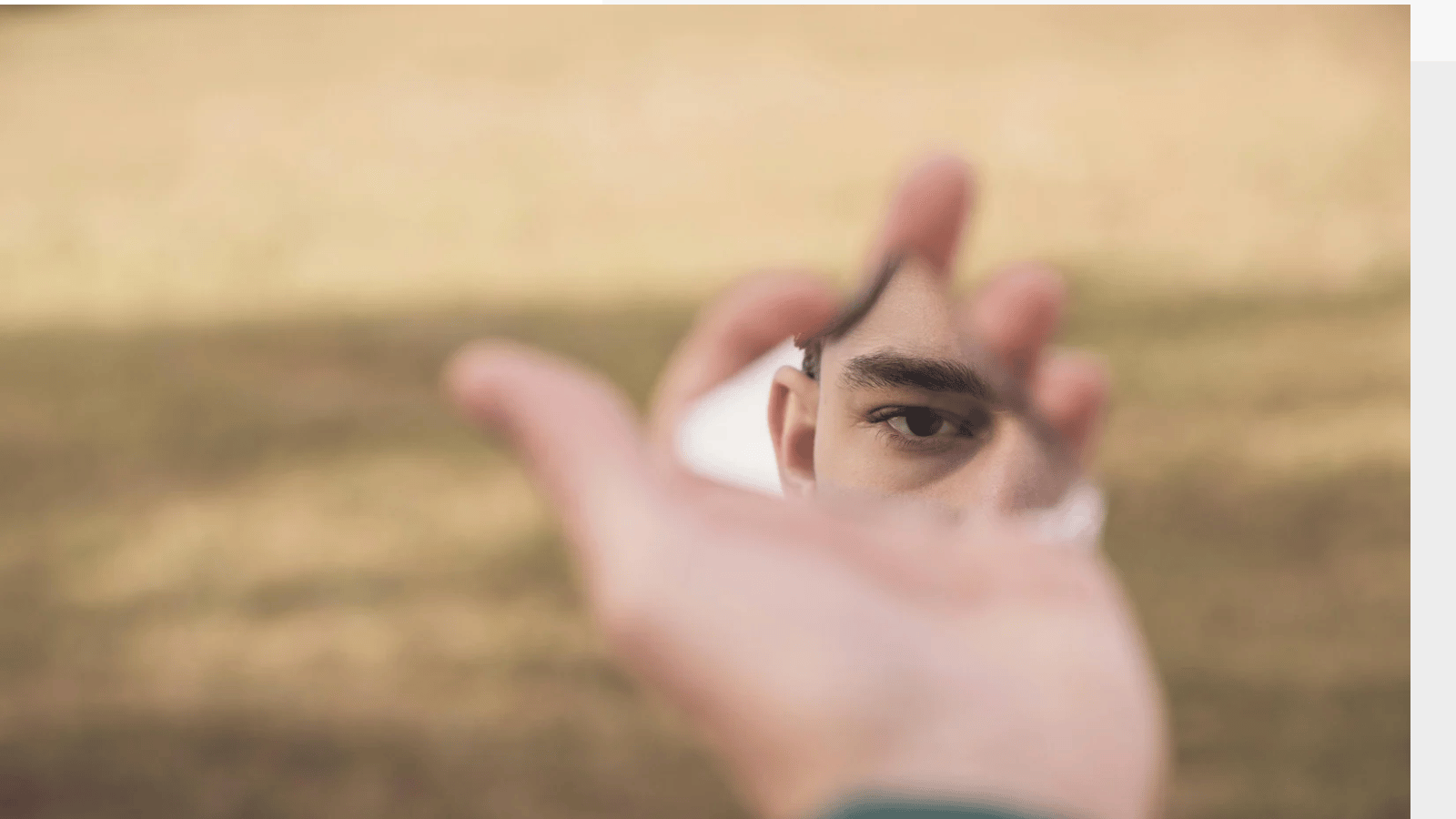 Know Thy Self a Glimpse in the Mirror