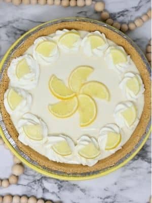 lemon pie, perfect for Easter lunch