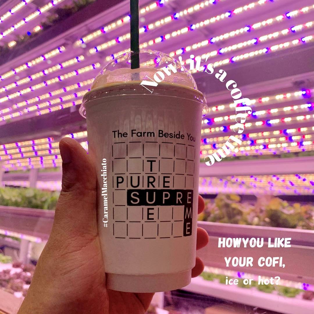 Caramel Macchiato from Incheon Intl Airport Cafe'