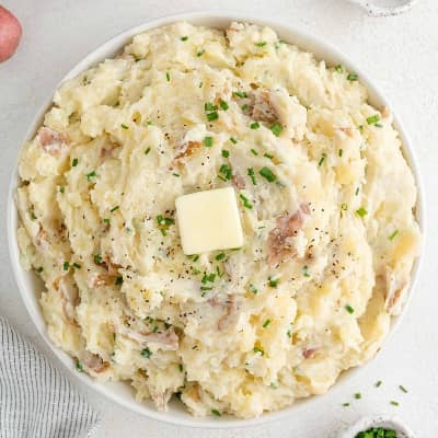 Mashed Red potatoes.