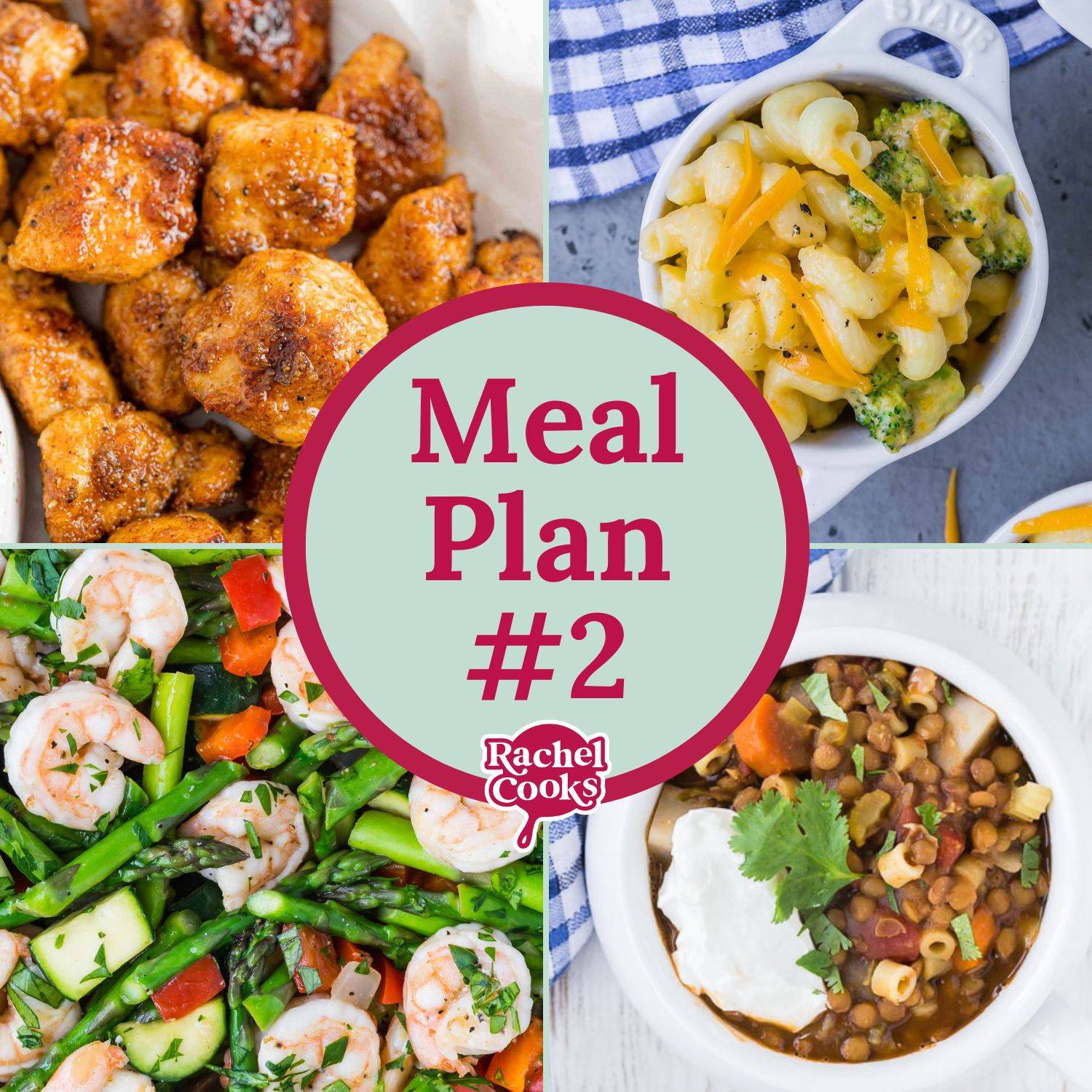 Meal plan graphic.