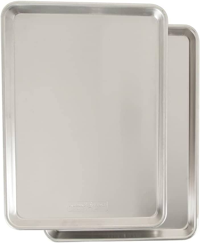 Two sheet pans.