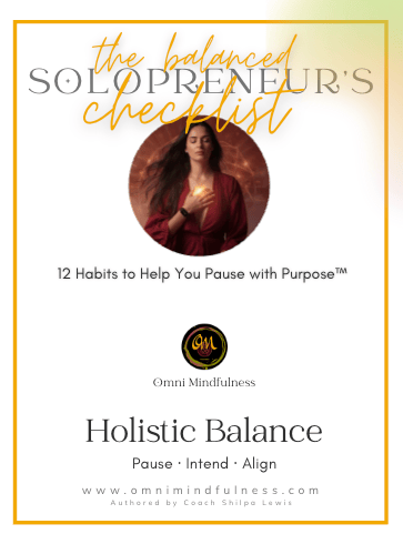 Balanced Solopreneur Checklist