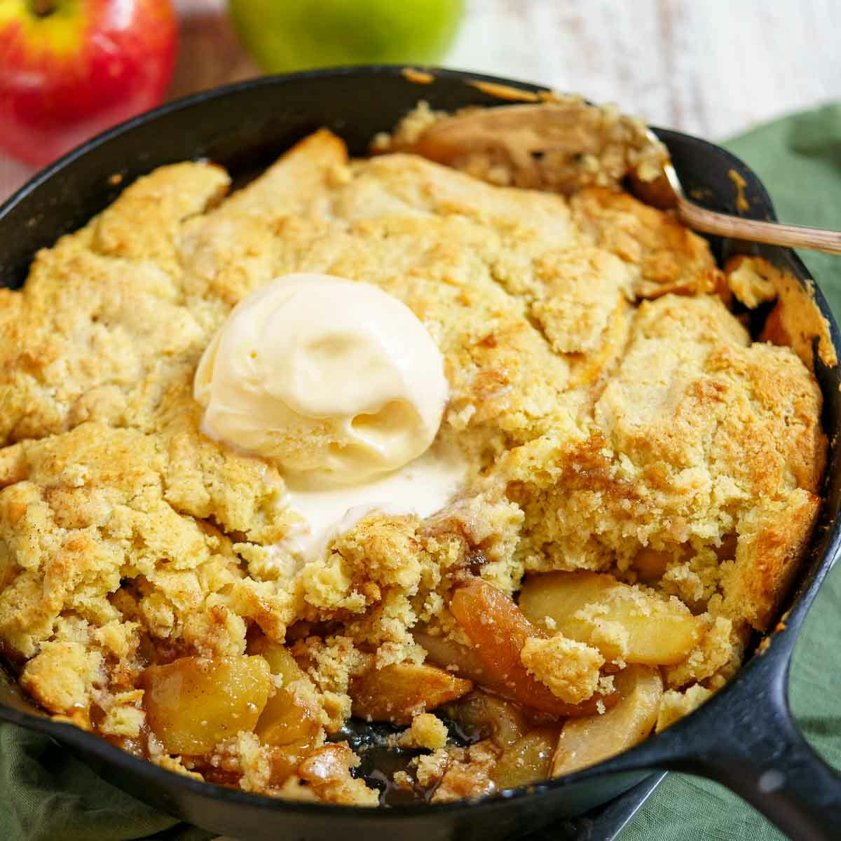 Apple cobbler