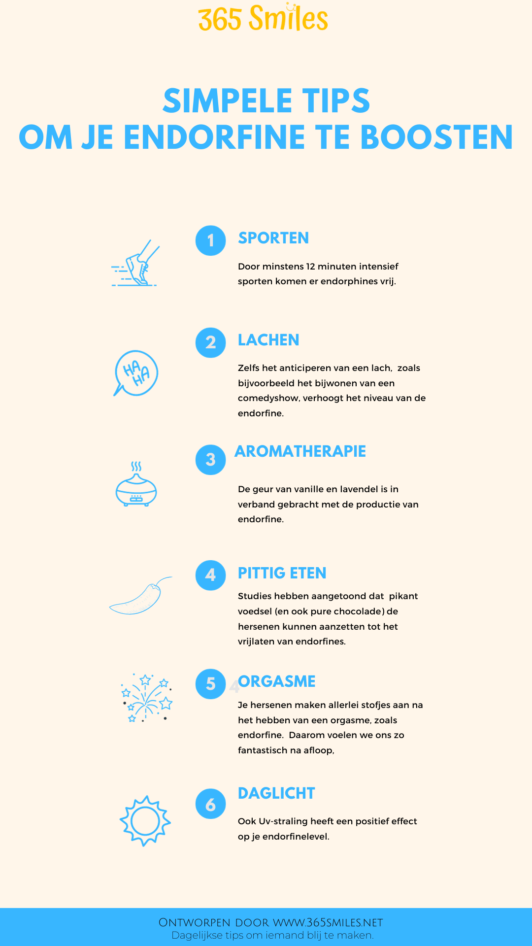 Simpele tips om je endorfines te boosten