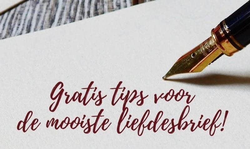 Gratis tips voor liefdesbrief