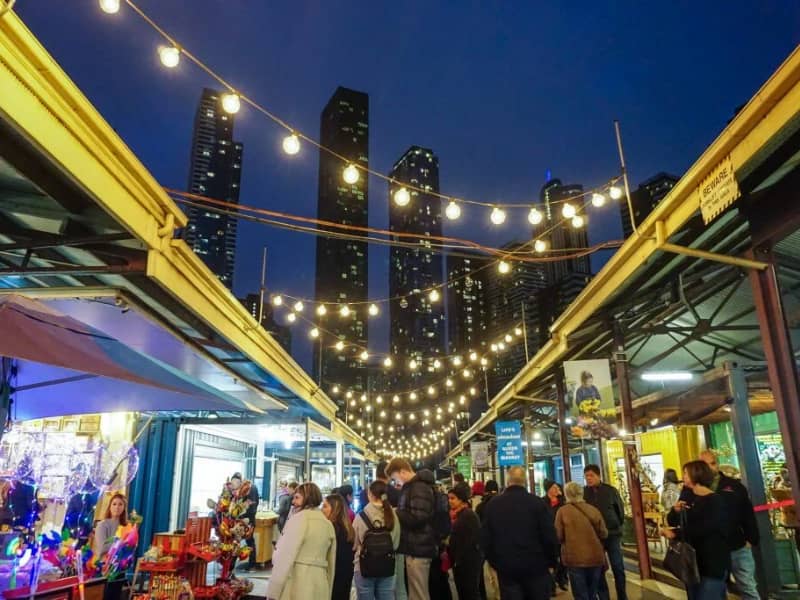 Queen Victoria Winter Night Market