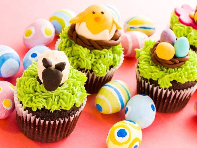 Easter cupcakes