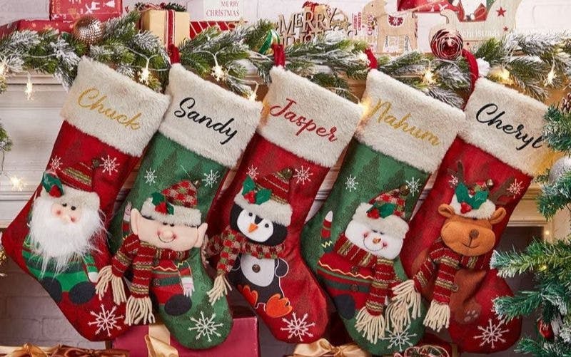 Personalised Christmas stockings