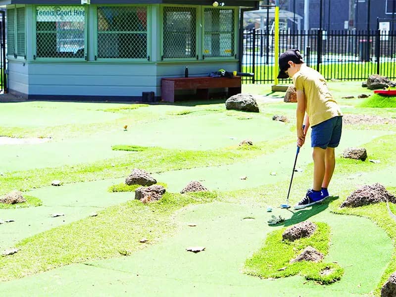 Riverside Mini Golf Course Ascot Vale