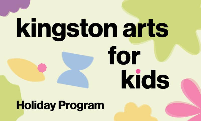 Kingston Arts for Kids School Holiday Program 2026