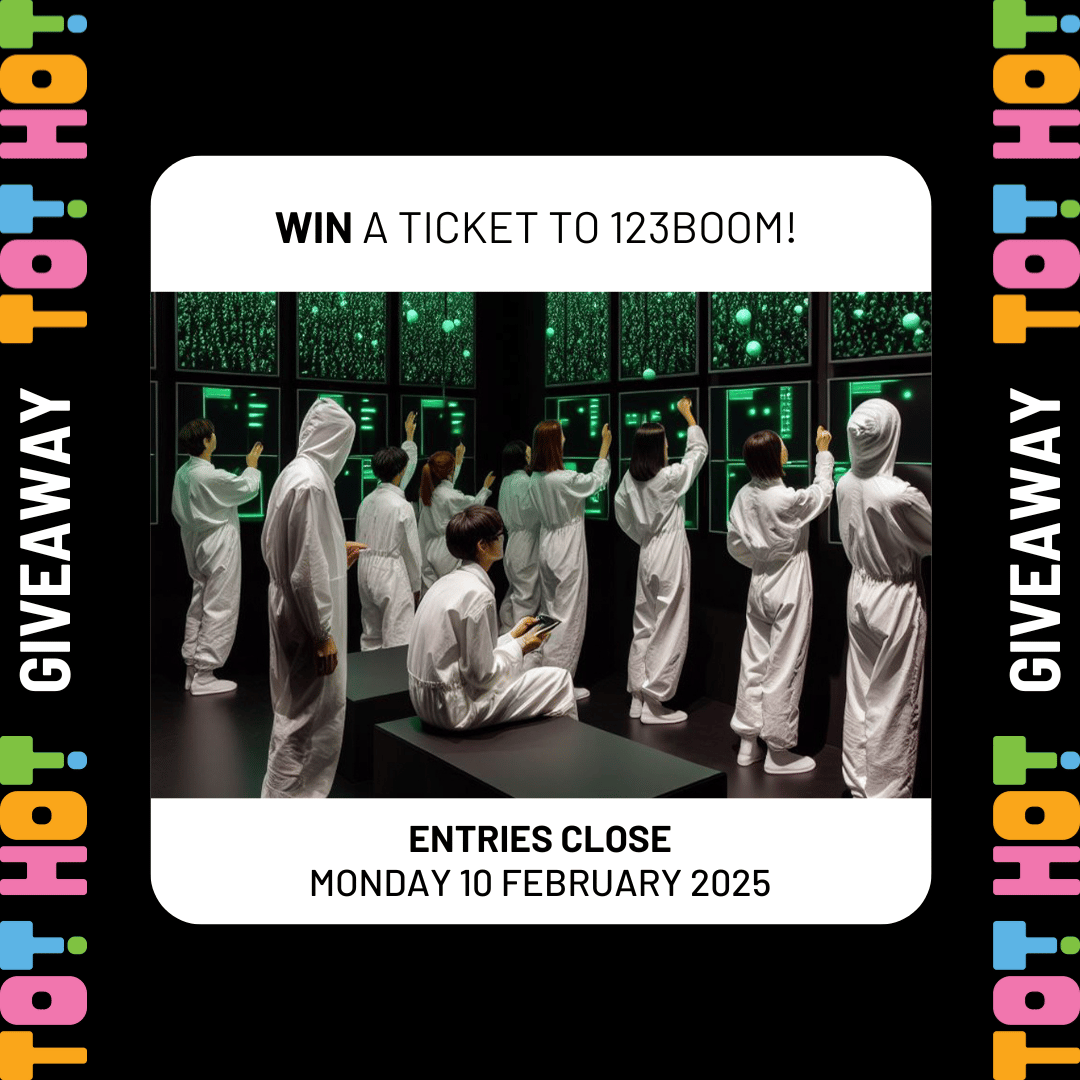 Giveaway for a Ticket to 123BOOM!