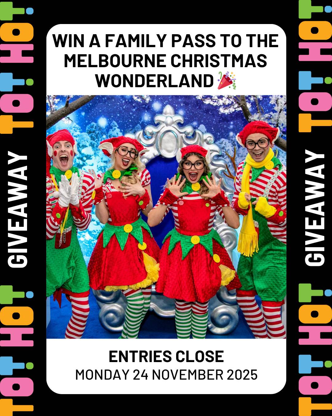 Win a Family Pass to Melbourne Christmas Wonderland