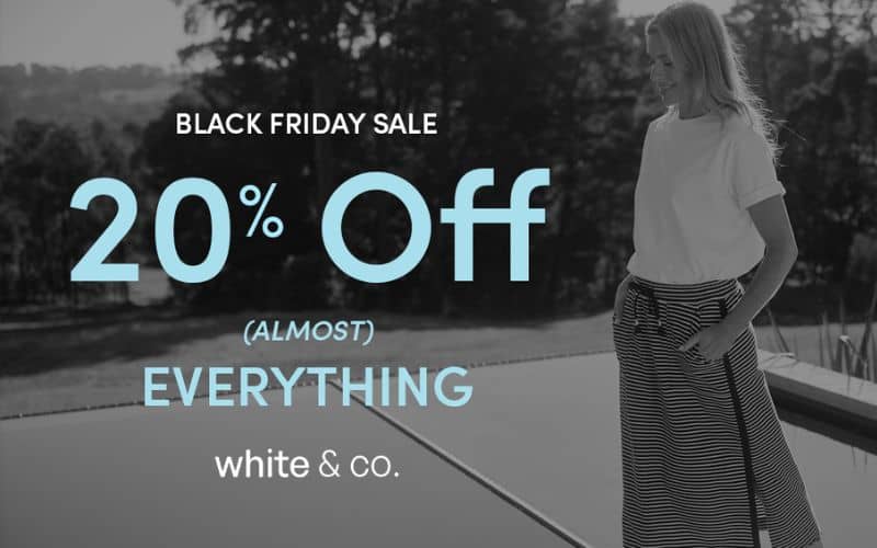 White & Co Black Friday Sale
